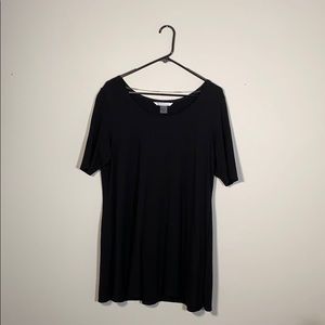 Short sleeve mini dress